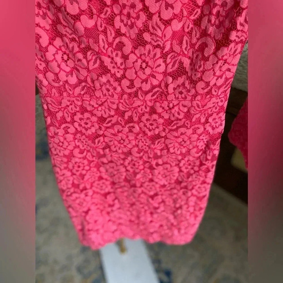 New H&M Floral Lace Dress Mini Coquette Romantic Event Wedding Spring Summer Y2K - Picture 7 of 13